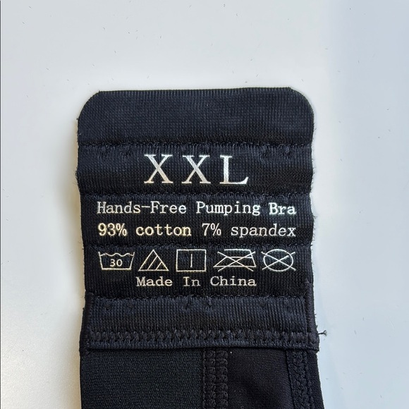 NWT Nursing Women's Pumping Black Bra by Momcozy size XXL - Picture 8 of 8